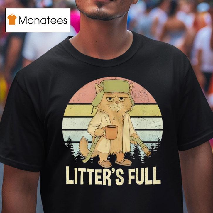 Cat Litter S Full Vintage T Shirt Cat Litter S Full Vintage T Shirt