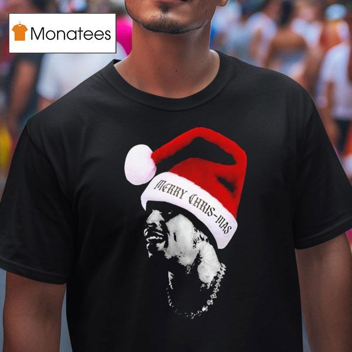 Chris Brown Merry Chris Mas Big Head T Shirt Chris Brown Merry Chris Mas Big Head T Shirt