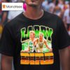 Christian Gonzalez Wearing Larry Bird T Shirt