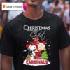 Christmas Begins With Christ Arizona Cardinals X Snoopy And Charlie Brown T Shirt
