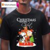 Christmas Begins With Christ Chicago Bears X Snoopy And Charlie Brown T Shirt