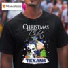 Christmas Begins With Christ Houston Texans X Snoopy And Charlie Brown T Shirt