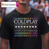 Coldplay Holiday T Shirt