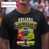 College Gameday Usc Vs Oregon Ticket Live From Eugene Helme T Shirt