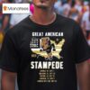 Colorado Buffaloes Great American Stampede All City Map Masco T Shirt