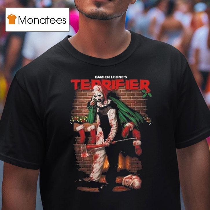 Damien Leone S Terrifier A Christmas T Shirt Damien Leone S Terrifier A Christmas T Shirt