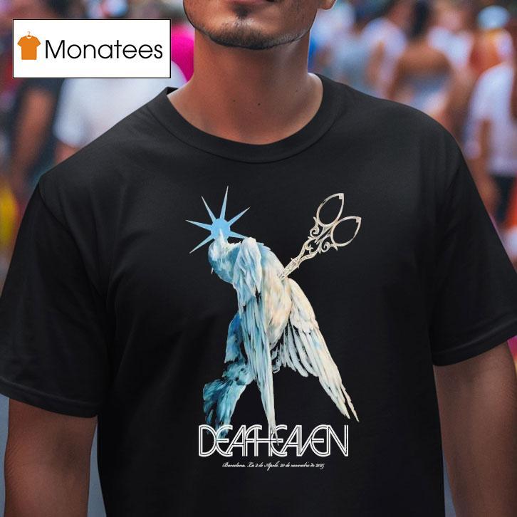 Deafheaven November Barcelona Spain San Francisco Ca T Shirt Deafheaven November Barcelona Spain San Francisco Ca T Shirt