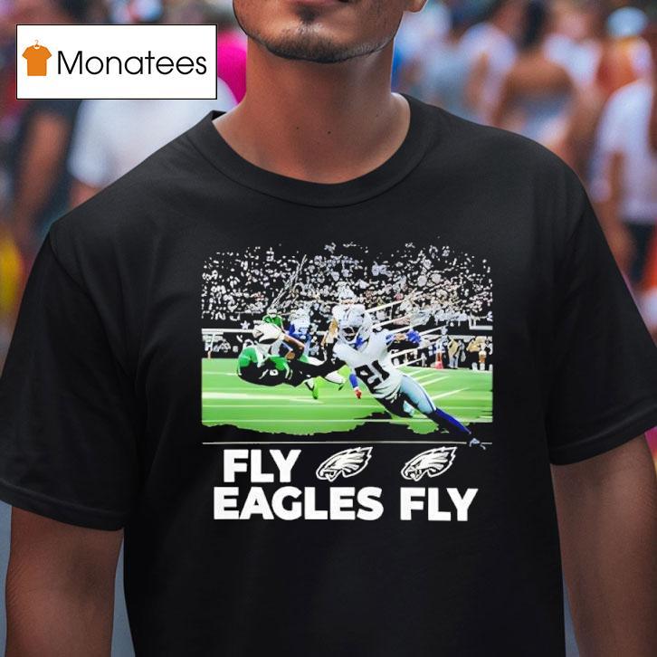 Devonta Smith Touchdown Fly Eagles Fly T Shirt Devonta Smith Touchdown Fly Eagles Fly T Shirt