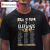 Elefante Tour Anniversary T Shirt