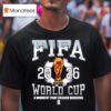 Fifa World Cup Garment Dyed T Shirt