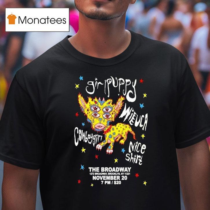 Girlpuppy Brooklyn Ny November Concer T Shirt Girlpuppy Brooklyn Ny November Concer T Shirt