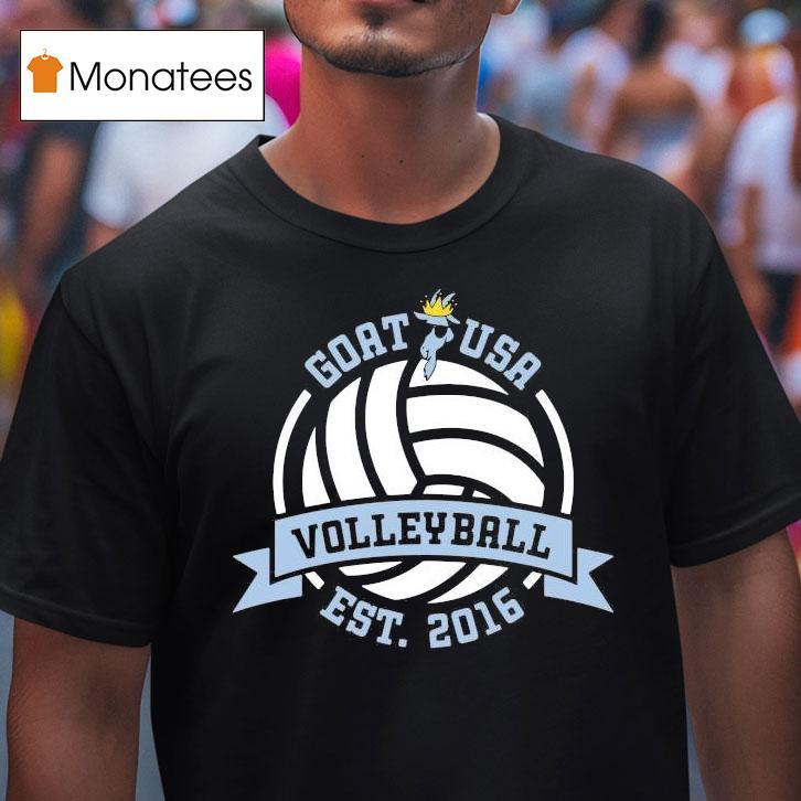 Goat Usa Volleyball Est T Shirt Goat Usa Volleyball Est T Shirt