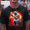 Godzilla Ramen Kaiju Santazilla Christmas T Shirt