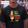Grinch Rock Paper Scissors Throat Punch I Win T Shirt