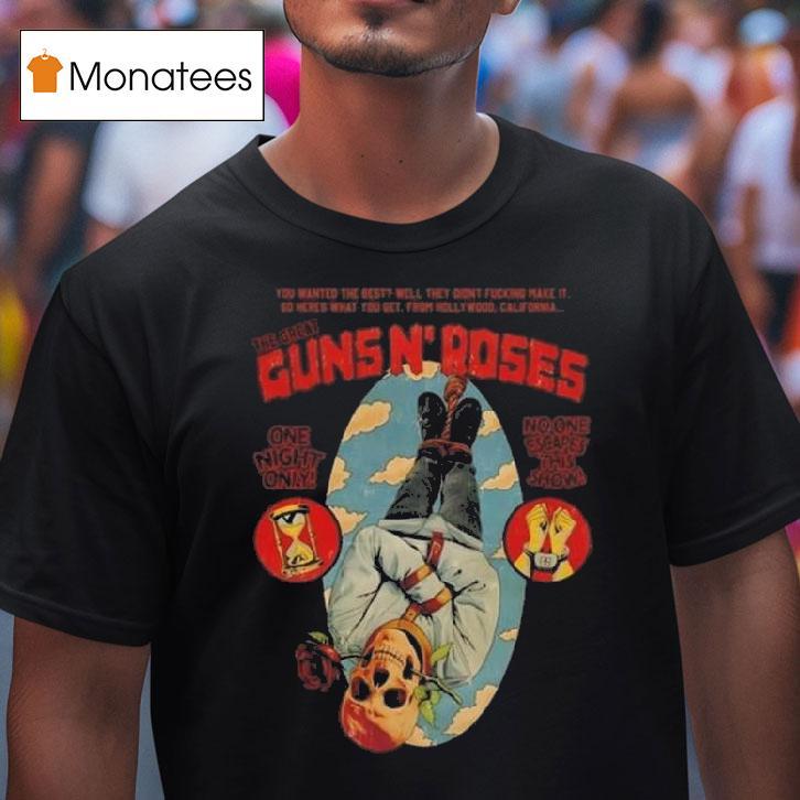 Guns N Roses Budapest T Shirt Guns N Roses Budapest T Shirt