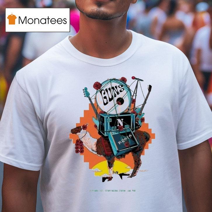 Guns N Roses Lima Peru Tonight For Estadio Nacional Stadium On Noviembre T Shirt Guns N Roses Lima Peru Tonight For Estadio Nacional Stadium On Noviembre T Shirt