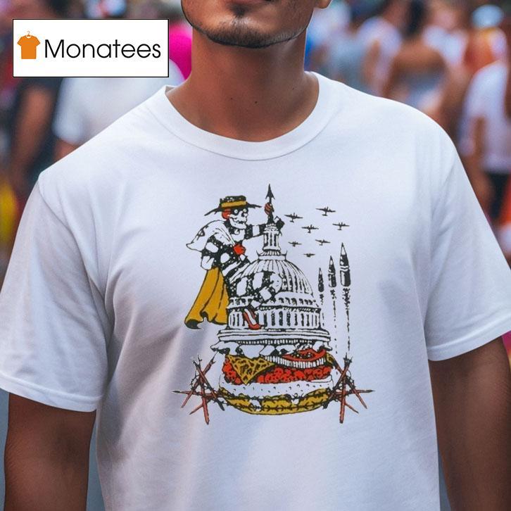 Hasan Piker Murder Burger Skeleton T Shirt Hasan Piker Murder Burger Skeleton T Shirt