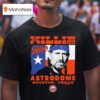 Houston Astros X Willie Nelson Sportiqe Astrodome T Shirt