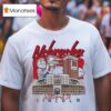 Image One Natural Nebraska Huskers Comfort Colors Hand Drawn Campus Stack T Shirt