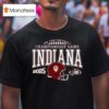 Indiana Hoosiers Football Big Ten Championship Bound Helme T Shirt