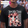 Iron Mike Tyson Newspaper Graphic Signature T Shirt