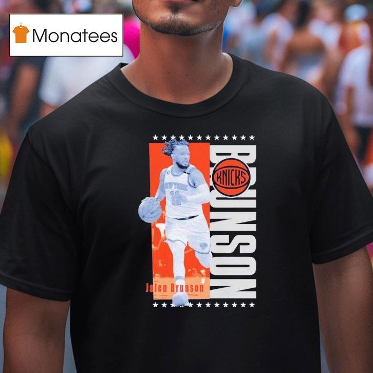 Jalen Brunson New York Knicks Outerstuff Answer T Shirt Jalen Brunson New York Knicks Outerstuff Answer T Shirt