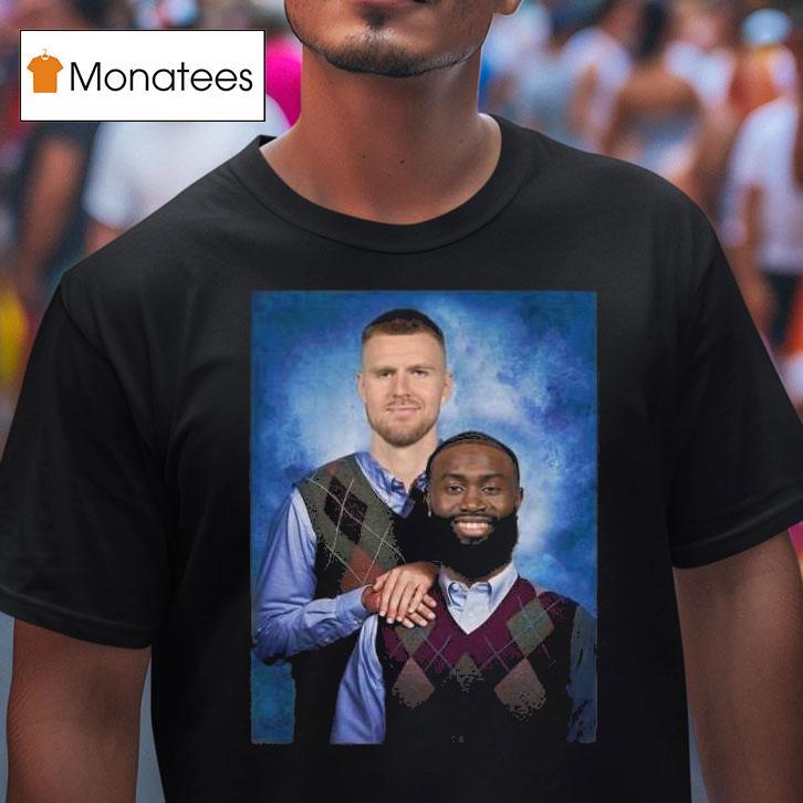 Jaylen Brown Kristaps Porzingis Step Brothers T Shirt Jaylen Brown Kristaps Porzingis Step Brothers T Shirt