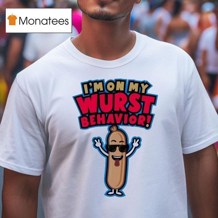 Jonas Brothers I M On My Wurst Behavior T Shirt Jonas Brothers I M On My Wurst Behavior T Shirt