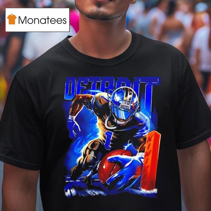 Kiwiclo X Jameson Williams Detroit Collection T Shirt Kiwiclo X Jameson Williams Detroit Collection T Shirt
