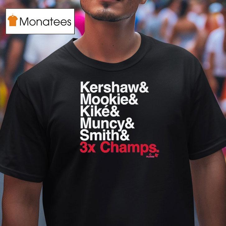 Los Angeles Baseball Ampersand Time Champs T Shirt Los Angeles Baseball Ampersand Time Champs T Shirt