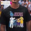 Los Angeles Dodgers Shohei Ohtani X Los Angeles Lakers Luka Doncic Signatures T Shirt