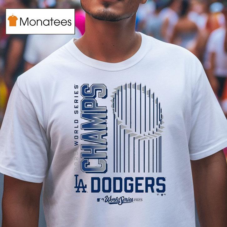 Los Angeles Dodgers White World Series Champions Wild Pitch T Shirt Los Angeles Dodgers White World Series Champions Wild Pitch T Shirt