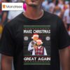 Maga Trump Vance Stepbrothers Make Christmas Xmas Great Again T Shirt