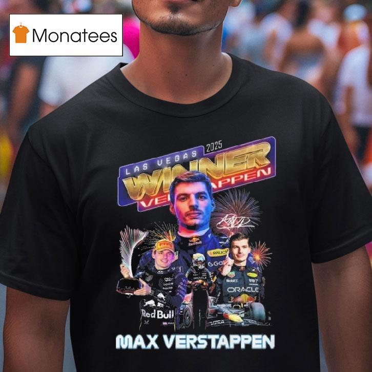Max Verstappen Las Vegas Winner Verstappen T Shirt Max Verstappen Las Vegas Winner Verstappen T Shirt
