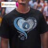 Minnesota Timberwolves It S In My Dna Heart Logo T Shirt