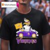 Minnesota Vikings X Snoopy And Woodstock Drive Car T Shirt