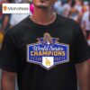 Mlb Los Angeles Dodgers As World Series Champions T Shirt