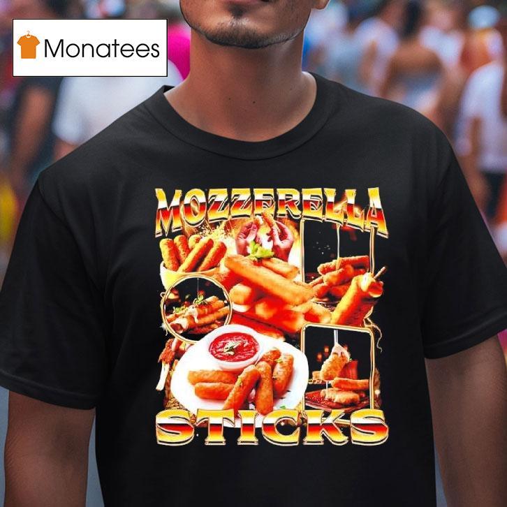 Mozzarella Cheese Sticks Bootleg Rap Cd Graphic T Shirt Mozzarella Cheese Sticks Bootleg Rap Cd Graphic T Shirt