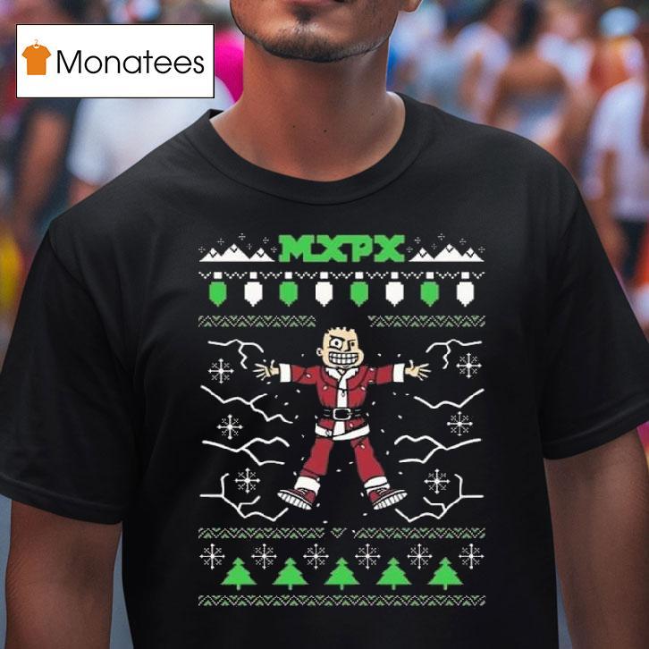 Mxpx Ugly Px Santa T Shirt Mxpx Ugly Px Santa T Shirt