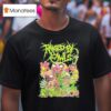 Neon Gore Monster Brutal Horror Metal T Shirt