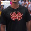 Never Post Metal Logo T Shirt