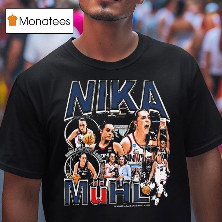 Nika Muhl Uconn Huskies Graphic T Shirt Nika Muhl Uconn Huskies Graphic T Shirt
