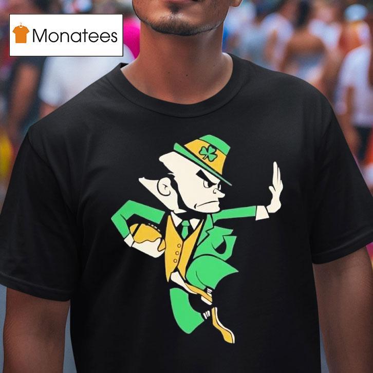 Notre Dame Fighting Irish Leprechaun Mascot Classic T Shirt Notre Dame Fighting Irish Leprechaun Mascot Classic T Shirt