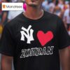 Ny Loves Zohran T Shirt
