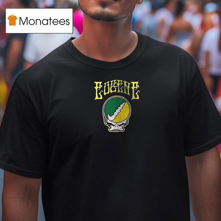 Oregon Ducks X Grateful Dead Eugene Autzen Stadium Logo T Shirt Oregon Ducks X Grateful Dead Eugene Autzen Stadium Logo T Shirt