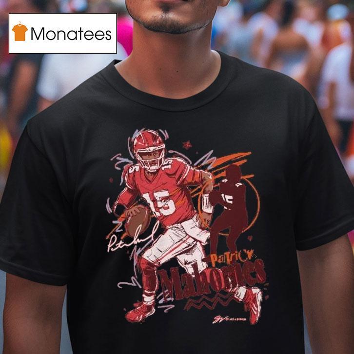 Patrick Mahomes Kansas City Scribble Signature T Shirt Patrick Mahomes Kansas City Scribble Signature T Shirt