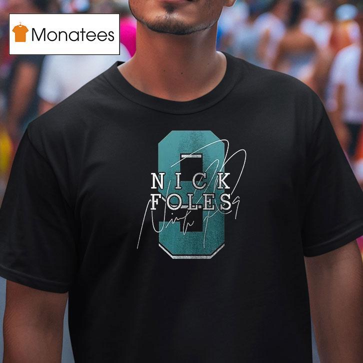Philadelphia Eagles Nick Foles Graphic Signature T Shirt Philadelphia Eagles Nick Foles Graphic Signature T Shirt