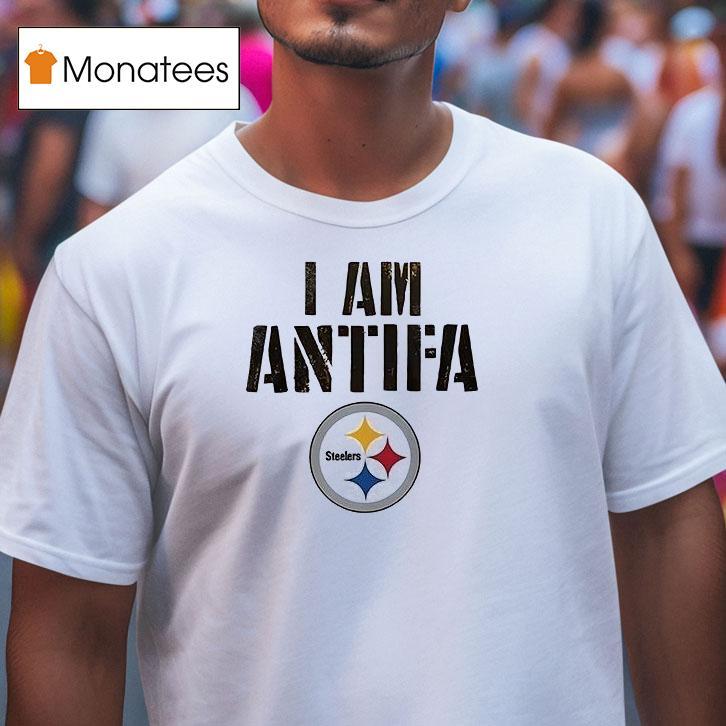 Pittsburgh Slers I Am Antifa Against Fascism T Shirt Pittsburgh Slers I Am Antifa Against Fascism T Shirt