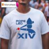 Pope Leo Xiv Baseball Logo T Shirt
