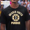 Purdue Basketball Braden Smith Name Number Ball T Shirt